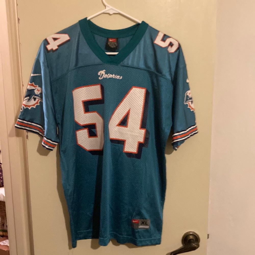 Nike Dolphins Zach Thomas #54 Jersey sz XL
